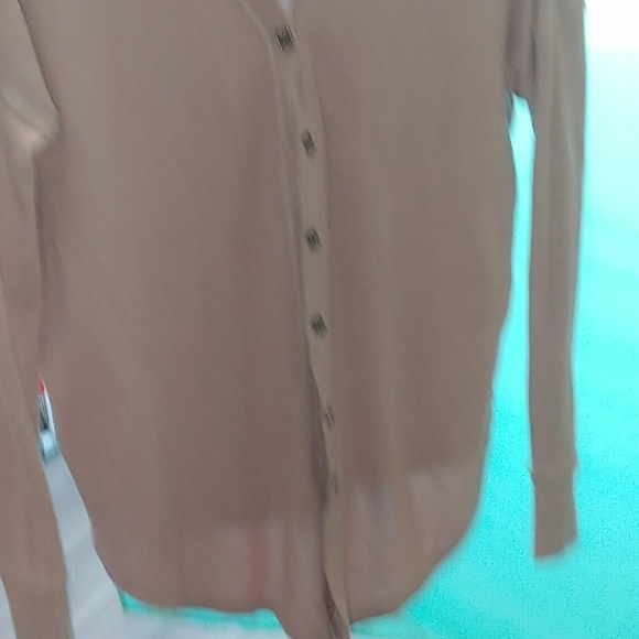 Blue notes button up shirt/cardigan - Picture 3 of 4